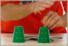 Perforando un vaso